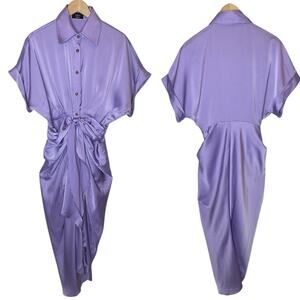 Vici Lavender Midi Dress